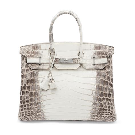 hermès hermes birkin 35 himalaya blanc crocodile palladium hardware|hermes himalayan birkin owners.